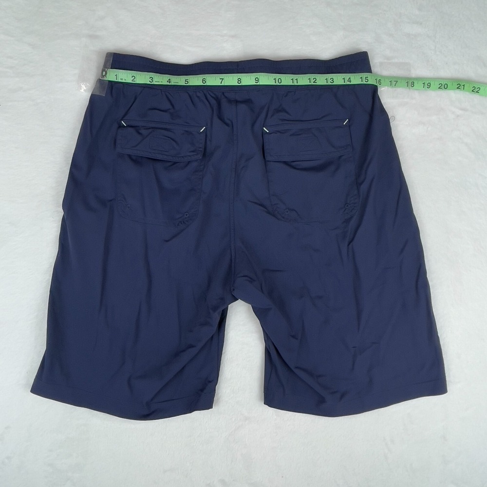 SPAO Surfing Shorts Mens Large Navy Flat‎ Front Stretch Take The Waves Outdoor - Picture 4 of 5